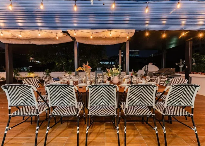 Сasa de vacaciones Ideal For Groups, Rooftop, Bbq, Walk To Reforma