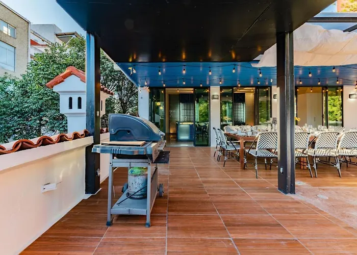Ideal For Groups, Rooftop, Bbq, Walk To Reforma Сasa de vacaciones *